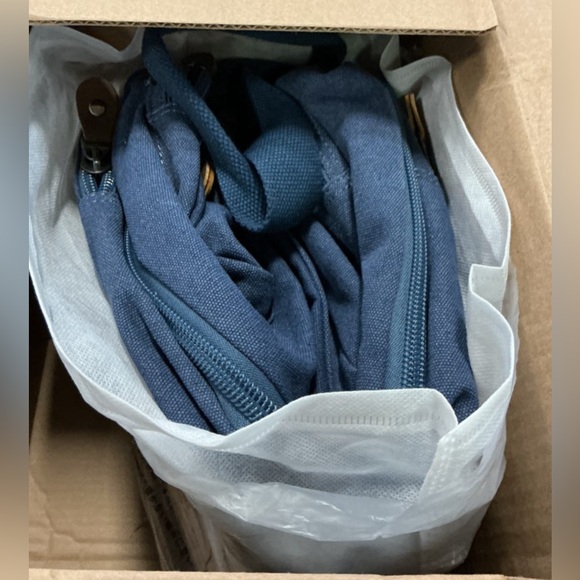 Gonex Canvas Duffle Bag for Travel 60L Expandable Duffel Weekend Overnight NWOT - Picture 13 of 13